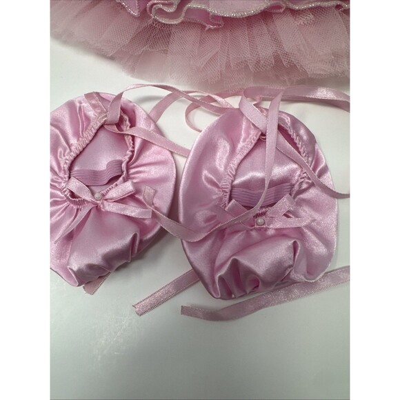 Build A Bear Fairy & Ballerina Dress Costumes Ballet Slippers Panties Hangers - Picture 10 of 16
